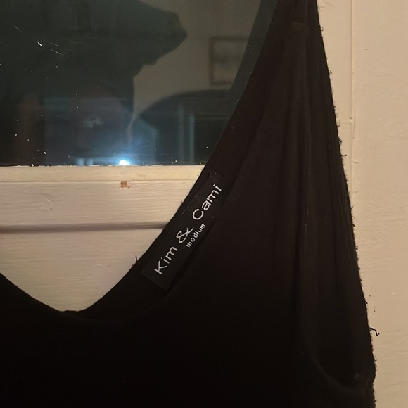 Black stylish tank top - Picture 2 of 3